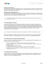 Preview for 75 page of ECKELMANN VS 3015 C Operating	 Instruction