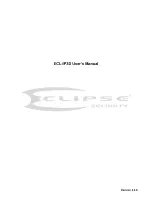 Eclipse Security ECL-IP3D User Manual предпросмотр