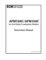 Preview for 1 page of ECM AFM1040 Instruction Manual