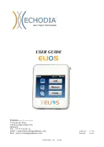 Électronique du Mazet ECHODIA ELIOS User Manual preview