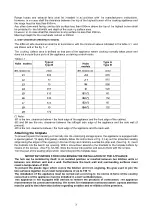 Preview for 3 page of F.Bertazzoni PM36500X Instructions For The Installation, Maintenance And Use