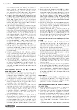 Preview for 14 page of F.F. Group CSS 12V PLUS Original Instructions Manual
