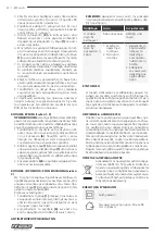 Предварительный просмотр 22 страницы F.F. Group CSS 12V PLUS Original Instructions Manual