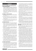 Предварительный просмотр 28 страницы F.F. Group CSS 12V PLUS Original Instructions Manual