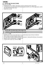 Предварительный просмотр 46 страницы FAAC A952 Manual