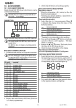 Предварительный просмотр 62 страницы FAAC A952 Manual