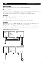 Предварительный просмотр 3 страницы FAAC DAAB DB310 Instruction Manual