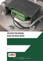 Preview for 1 page of FAAC DAAB DB405 Instruction Manual