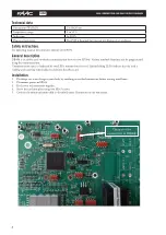 Предварительный просмотр 2 страницы FAAC DAAB DB408 Instruction Manual