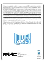 Предварительный просмотр 12 страницы FAAC E700 Manual