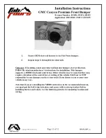 Предварительный просмотр 11 страницы Fab Fours H3450 Installation Instructions Manual