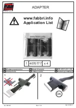 Предварительный просмотр 21 страницы FABBRI PORTATUTTO BICI OK 2 Instructions Manual