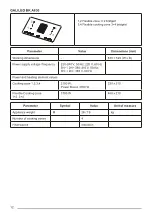 Preview for 14 page of FABER S.p.A. GALILEO BK A830 User Manual