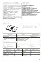 Preview for 55 page of FABER S.p.A. GALILEO BK A830 User Manual