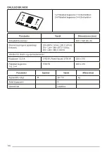 Preview for 110 page of FABER S.p.A. GALILEO BK A830 User Manual