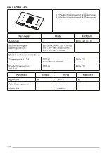 Preview for 134 page of FABER S.p.A. GALILEO BK A830 User Manual