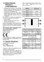 Предварительный просмотр 100 страницы Faber FMA 8391 HI User Manual