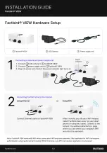 Preview for 1 page of FACTBIRD VIEW Installation Manual