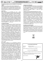 Предварительный просмотр 26 страницы fadini Elpro 37 DS Manual