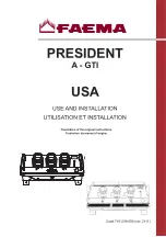 Faema President GTi Use And Installation preview