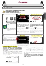 Preview for 19 page of Faema President GTi Use And Installation