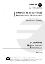 Preview for 1 page of Fagor IO-WMS-1545 Instruction Manual