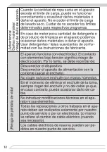 Preview for 12 page of Fagor IO-WMS-1545 Instruction Manual