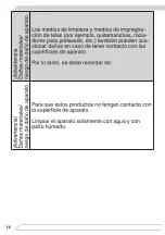 Preview for 14 page of Fagor IO-WMS-1545 Instruction Manual