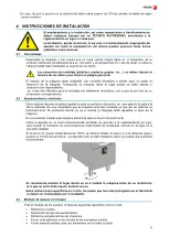 Preview for 8 page of Fagor M-E915 BM Installation, Usage And Maintenance Instructions