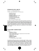 Preview for 52 page of Fagor Plus Series User'S Manual & Recipe Booklet