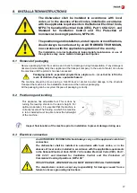 Предварительный просмотр 17 страницы Fagor W Series General Instruction For Installation Use And Maintenance