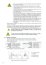 Предварительный просмотр 18 страницы Fagor W Series General Instruction For Installation Use And Maintenance