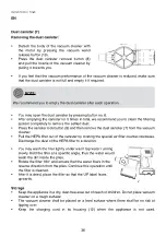 Предварительный просмотр 36 страницы Fakir INOVATOR X Manual