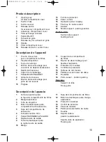 Предварительный просмотр 15 страницы Fakir Trendline Instructions For Use Manual