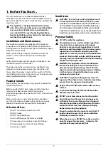 Preview for 3 page of Falcon toledo User Manual