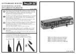 Faller CAR SYSTEM CONVERSION CHASSIS LORRY MB CITARO... Assembly Instructions preview