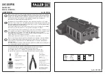 Faller ENGINE HOUSE Manual preview