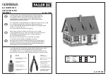 Faller HALF-TIMBERED HOUSE Quick Start Manual preview