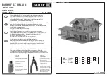 Faller NIKLAUS STATION Assembly Instructions Manual предпросмотр