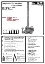 Preview for 1 page of Faller POWER TOWER Manual