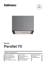 Предварительный просмотр 1 страницы FALMEC Parallel 70 Instruction Booklet