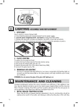 Предварительный просмотр 20 страницы FALMEC PHARO2282 Instruction Booklet