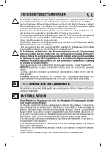 Предварительный просмотр 24 страницы FALMEC PHARO2282 Instruction Booklet