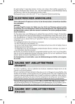 Предварительный просмотр 25 страницы FALMEC PHARO2282 Instruction Booklet