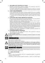 Предварительный просмотр 68 страницы FALMEC PHARO2282 Instruction Booklet