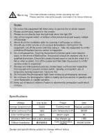 Preview for 2 page of F&V X300 User Manual