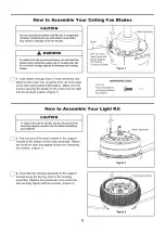 Предварительный просмотр 9 страницы Fanimation SNOWROOM PAGET FP6837BSMW Manual