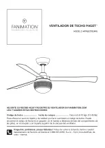 Предварительный просмотр 21 страницы Fanimation SNOWROOM PAGET FP6837BSMW Manual