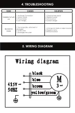 Preview for 6 page of Fanmaster IHR4-550-4-3 Instruction Manual