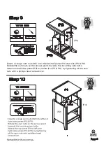 Предварительный просмотр 9 страницы fantastic furniture Arcadia Assembly Instructions Manual